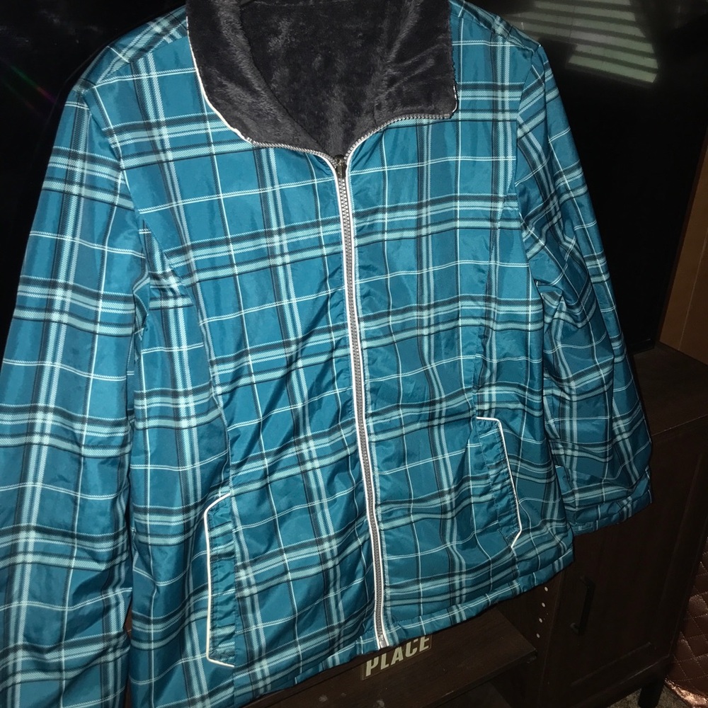 Reversible winter coat. L.